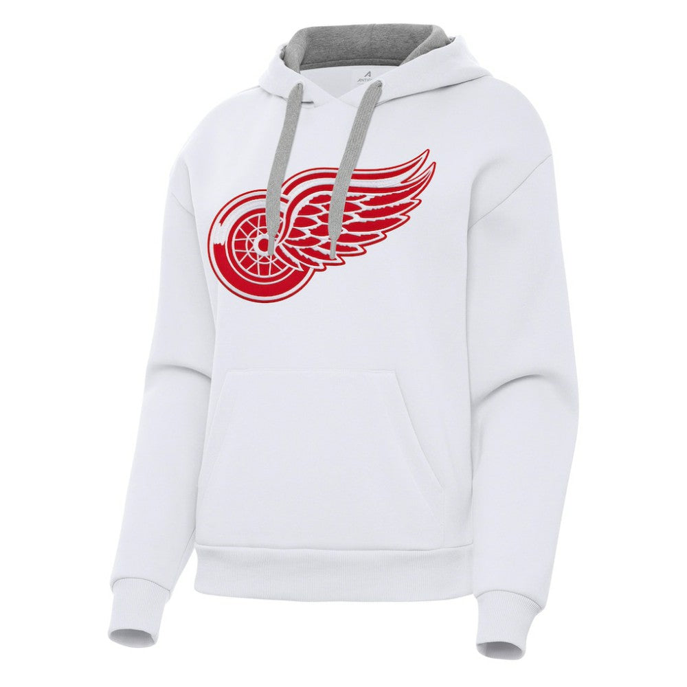 Detroit Red Wings - Antigua Women's Victory Pullover Hoodie White