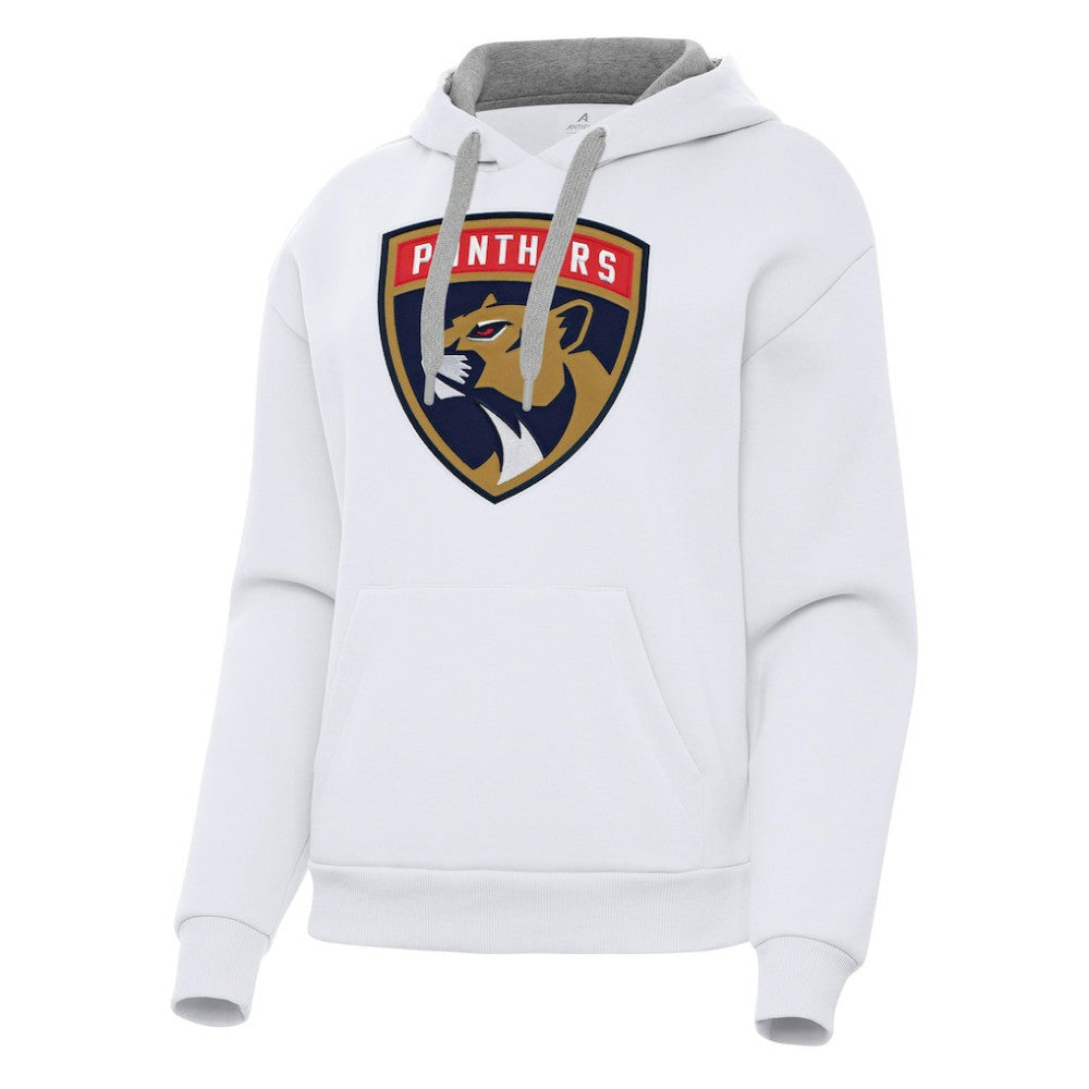 Florida Panthers - Antigua Women's Victory Pullover Hoodie White