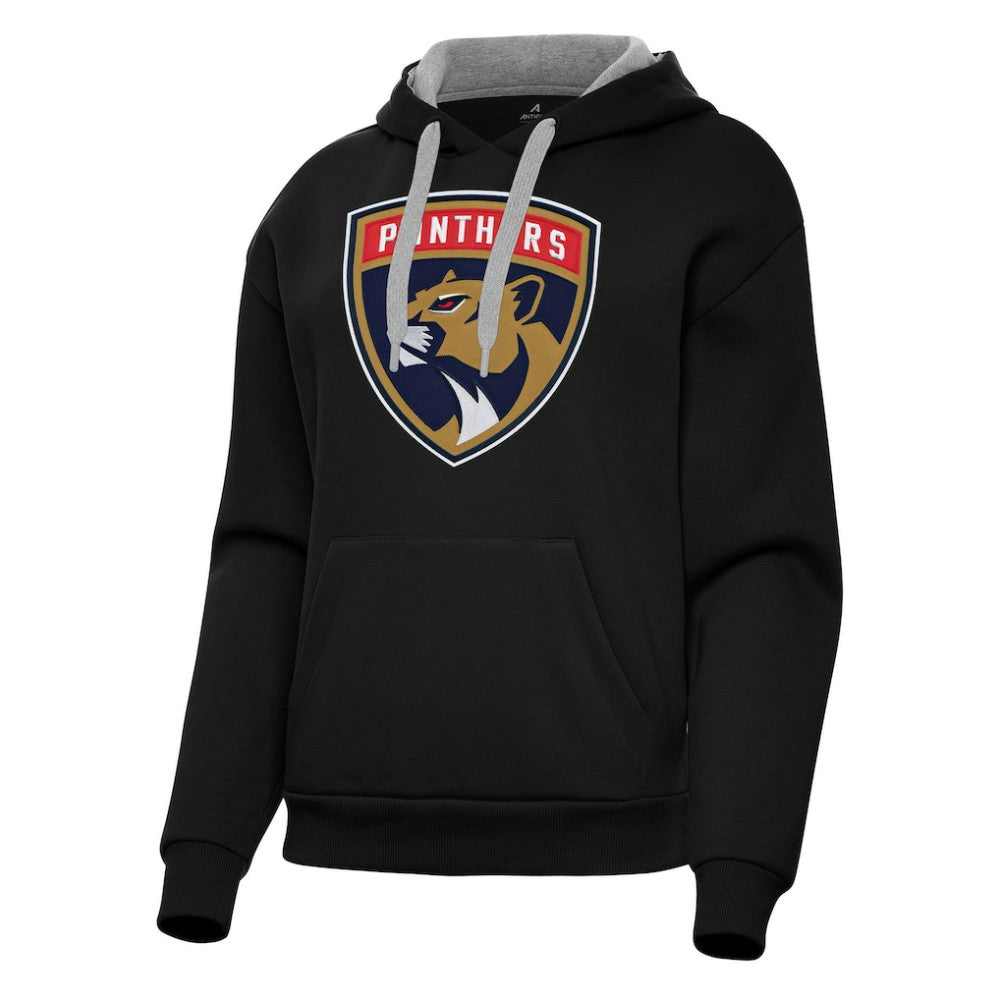 Florida Panthers - Antigua Women's Victory Pullover Hoodie Black
