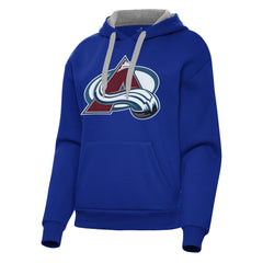 Colorado Avalanche - Antigua Women's Victory Pullover Hoodie Royal