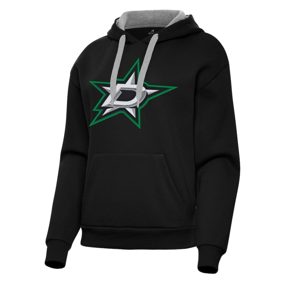 Dallas Stars - Antigua Women's Victory Pullover Hoodie Black