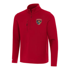 Florida Panthers - Antigua Insider Quarter-Zip Top Red