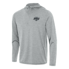 Los Angeles Kings - Antigua Tidy Quarter-Zip Hoodie Heather Gray