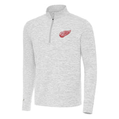 Detroit Red Wings - Antigua Cause Quarter-Zip Top Gray