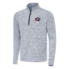 Columbus Blue Jackets - Antigua Cause Quarter-Zip Top Navy