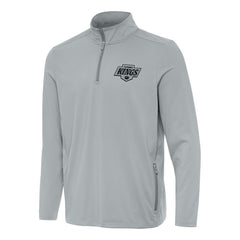 Los Angeles Kings - Antigua Perilous Quarter-Zip Sweatshirt Gray