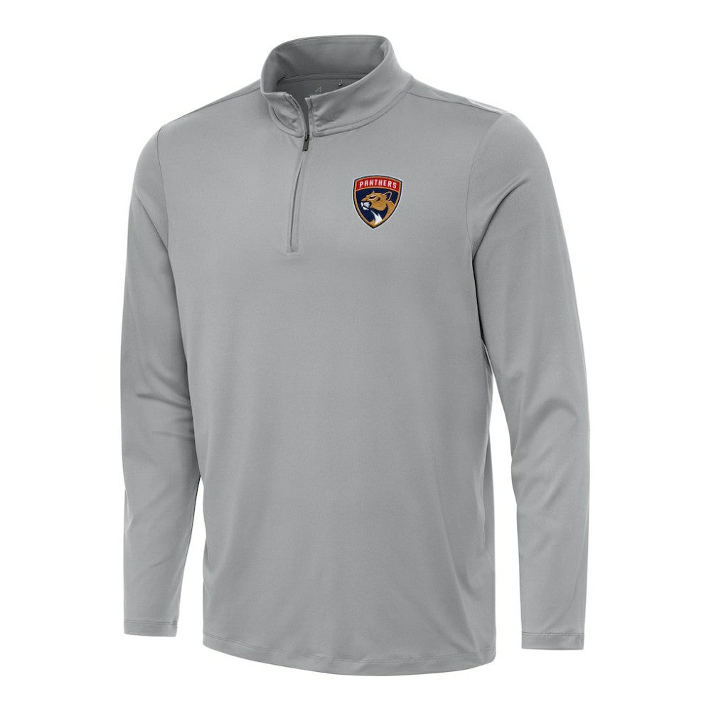 Florida Panthers - Antigua Reprocess Quarter-Zip Top Gray