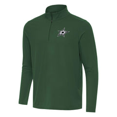 Dallas Stars - Antigua Intent Quarter-Zip Top Hunter Green