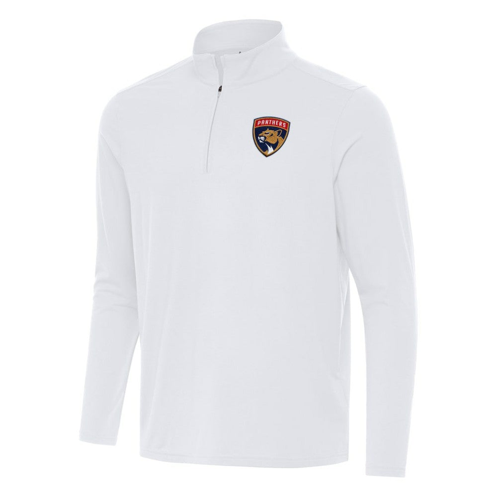 Florida Panthers - Antigua Intent Quarter-Zip Top White