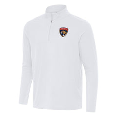Florida Panthers - Antigua Intent Quarter-Zip Top White