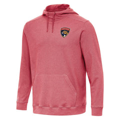 Florida Panthers - Antigua Cloud Pullover Hoodie Heather Red