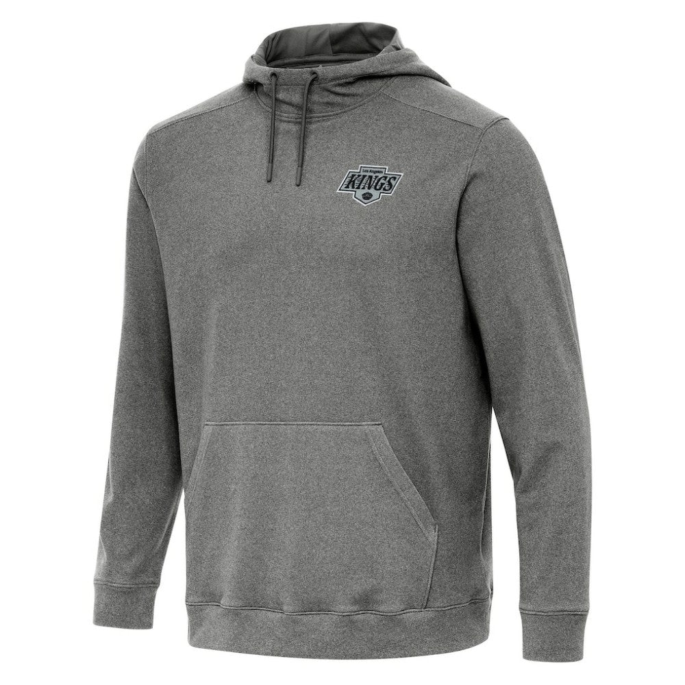 Los Angeles Kings - Antigua Cloud Pullover Hoodie Heather Black