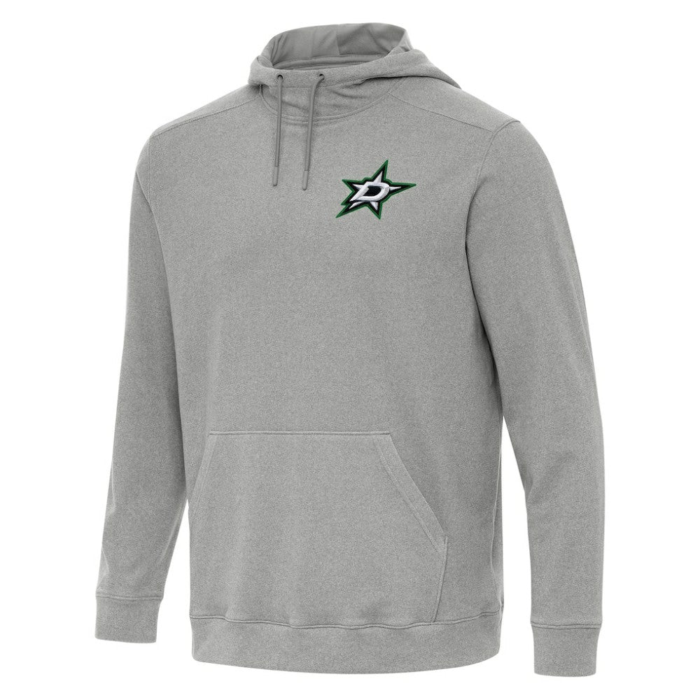 Dallas Stars - Antigua Cloud Pullover Hoodie Heather Gray
