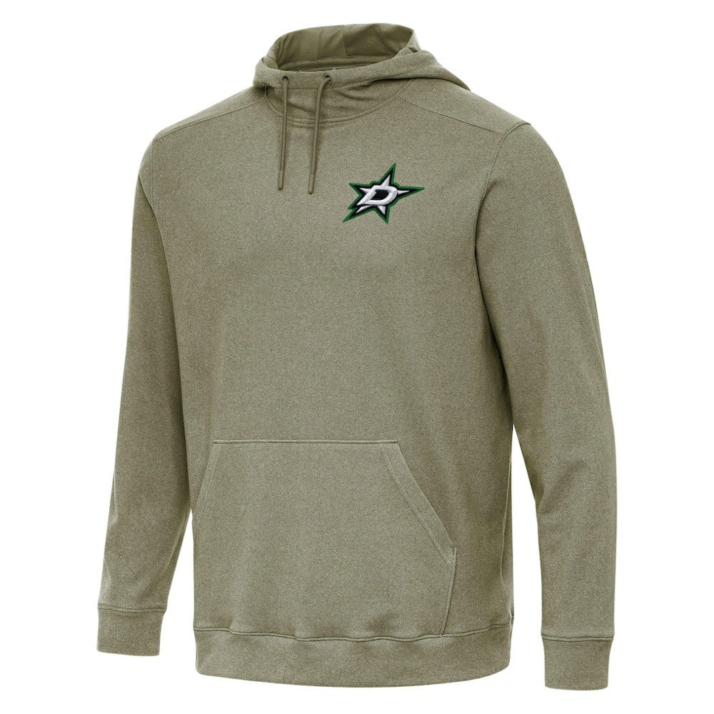 Dallas Stars - Antigua Cloud Pullover Hoodie Olive