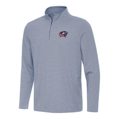 Columbus Blue Jackets - Antigua Twine Quarter-Zip Top Navy