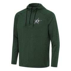 Dallas Stars - Antigua Spikes Quarter-Zip Hoodie Hunter Green