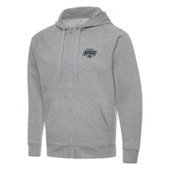 Los Angeles Kings - Antigua Big & Tall Victory Full-Zip Hoodie Heather Gray