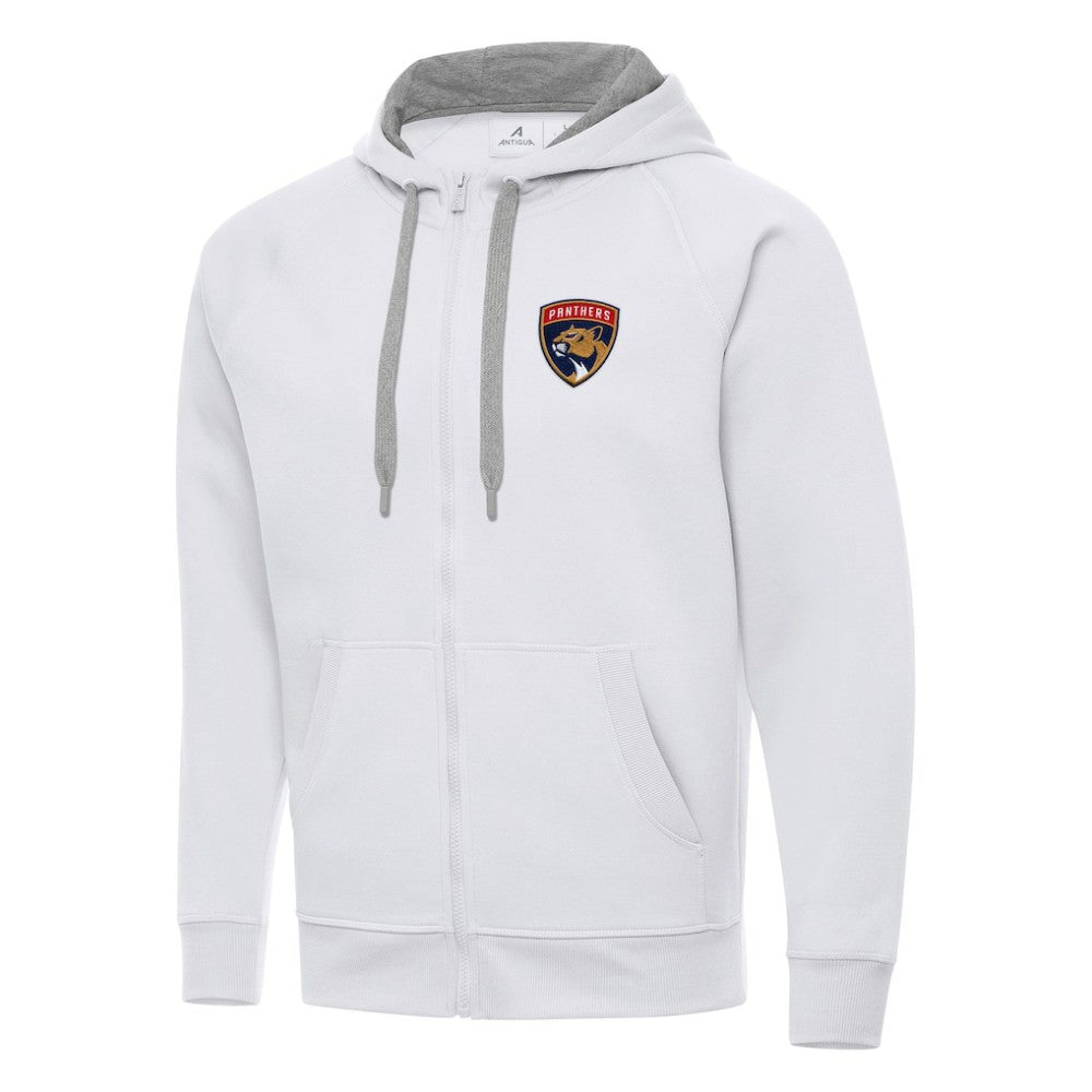 Florida Panthers - Antigua Big & Tall Victory Full-Zip Hoodie White
