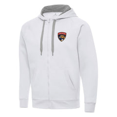 Florida Panthers - Antigua Big & Tall Victory Full-Zip Hoodie White