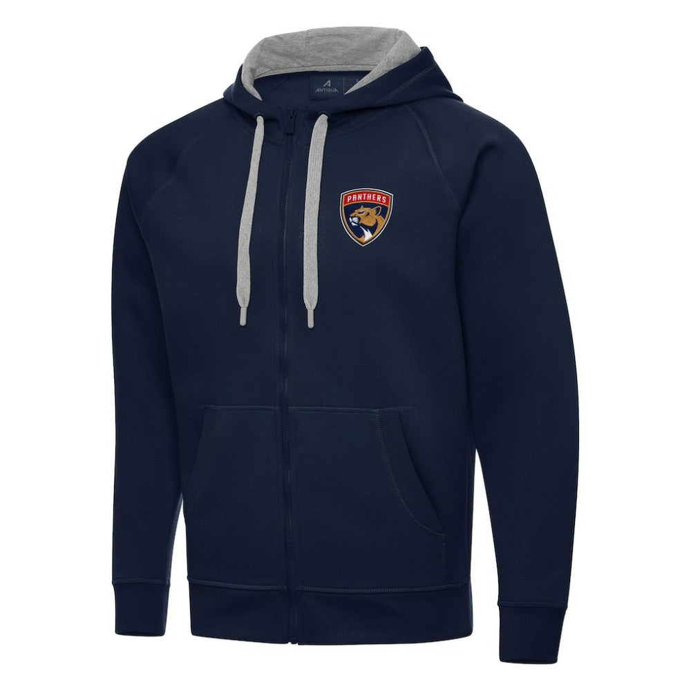 Florida Panthers - Antigua Big & Tall Victory Full-Zip Hoodie Navy
