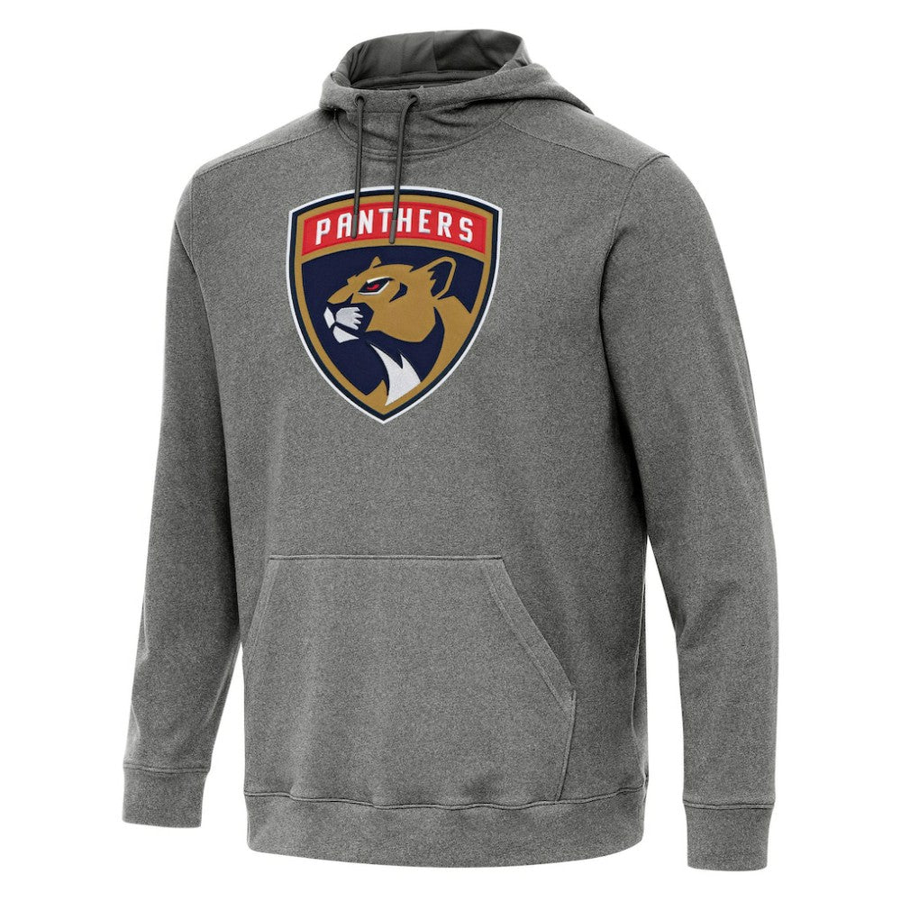 Florida Panthers - Antigua Cloud Pullover Hoodie Heather Black