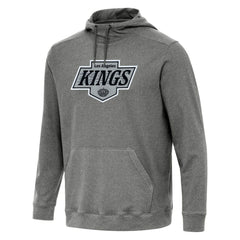 Los Angeles Kings - Antigua Cloud Pullover Hoodie Heather Black