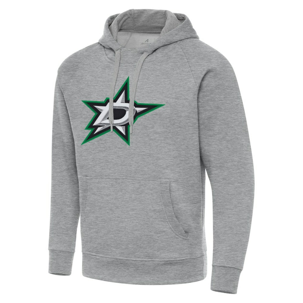 Dallas Stars - Antigua Big & Tall Victory Pullover Hoodie Heather Gray