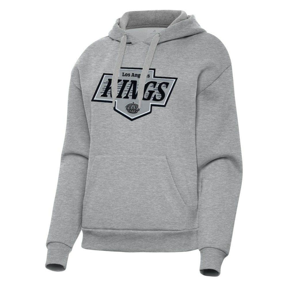 Los Angeles Kings - Antigua Women's Victory Pullover Hoodie Heather Gray