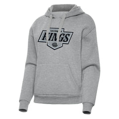 Los Angeles Kings - Antigua Women's Victory Pullover Hoodie Heather Gray