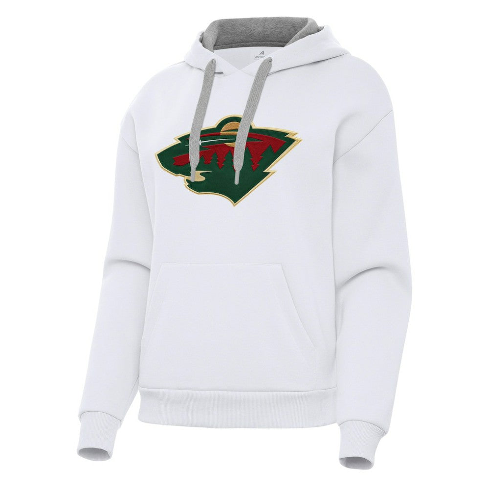Minnesota Wild - Antigua Women's Victory Pullover Hoodie White