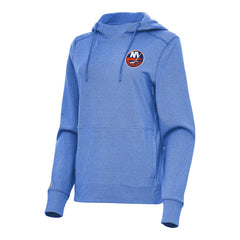 New York Islanders - Antigua Women's Justice Pullover Hoodie Heather Royal