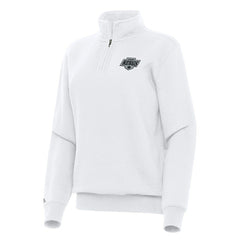 Los Angeles Kings - Antigua Women's Victory Quarter-Zip Sweatshirt White