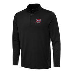 Montreal Canadiens - Antigua Reprocess Quarter-Zip Top Black