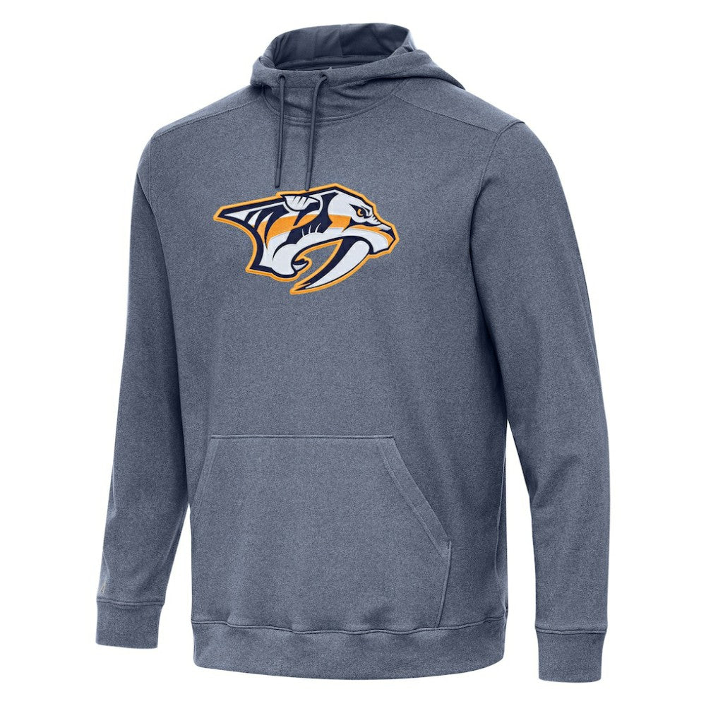 Nashville Predators - Antigua Cloud Pullover Hoodie Heather Navy