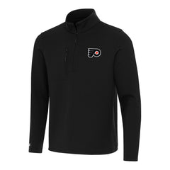 Philadelphia Flyers - Antigua Insider Quarter-Zip Top Black