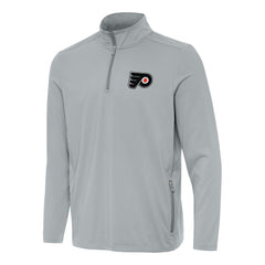 Philadelphia Flyers - Antigua Perilous Quarter-Zip Sweatshirt Gray