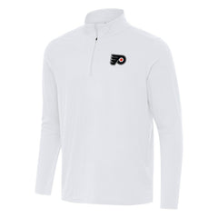 Philadelphia Flyers - Antigua Intent Quarter-Zip Top White