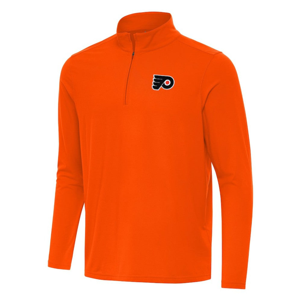 Philadelphia Flyers - Antigua Intent Quarter-Zip Top Orange