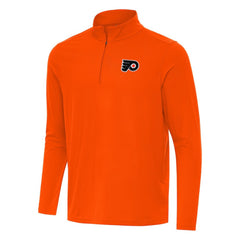 Philadelphia Flyers - Antigua Intent Quarter-Zip Top Orange