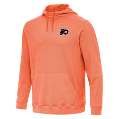 Philadelphia Flyers - Antigua Cloud Pullover Hoodie Heather Orange