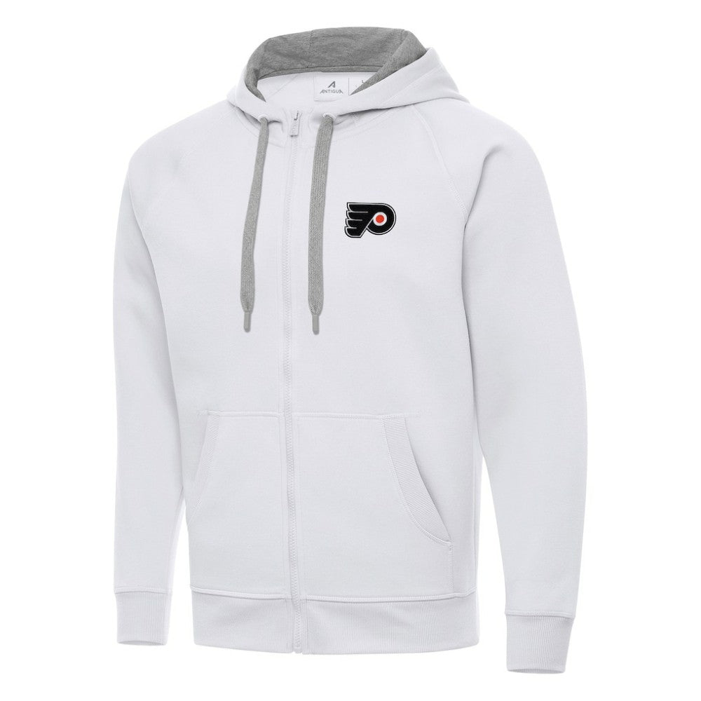 Philadelphia Flyers - Antigua Big & Tall Victory Full-Zip Hoodie White