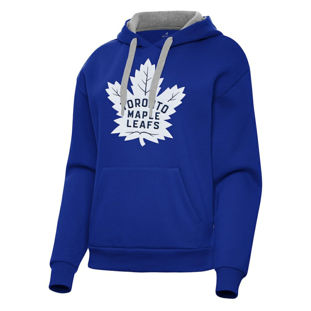 Toronto Maple Leafs - Antigua Women's Victory Pullover Hoodie Blue