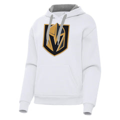 Vegas Golden Knights Antigua Women's Victory Pullover Hoodie White