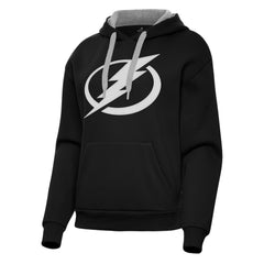 Tampa Bay Lightning - Antigua Women's Victory Pullover Hoodie Black