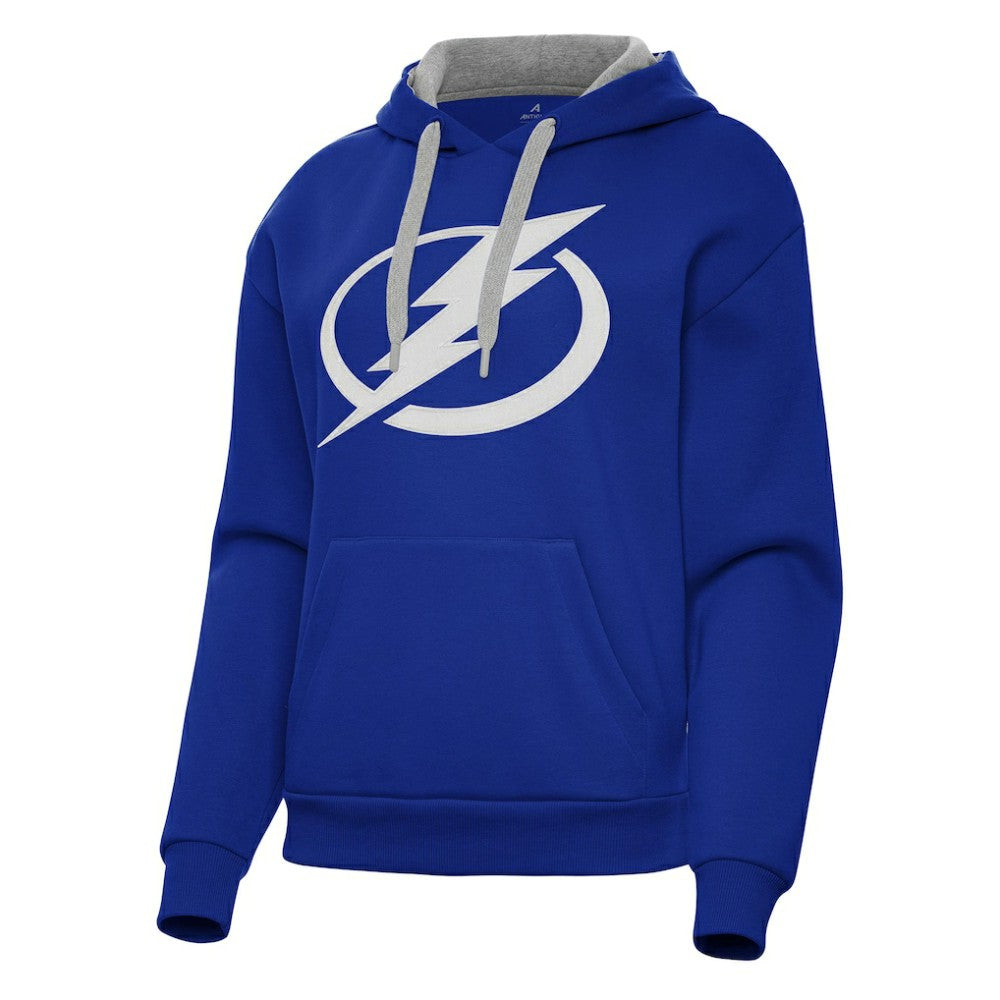 Tampa Bay Lightning - Antigua Women's Victory Pullover Hoodie Blue