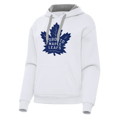 Toronto Maple Leafs - Antigua Women's Victory Pullover Hoodie White