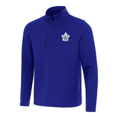 Toronto Maple Leafs - Antigua Insider Quarter-Zip Top Royal