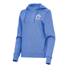 Toronto Maple Leafs - Antigua Women's Justice Pullover Hoodie Heather Royal