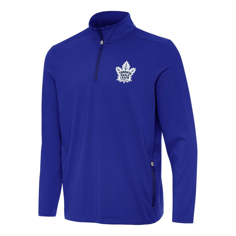 Toronto Maple Leafs - Antigua Perilous Quarter-Zip Sweatshirt Royal