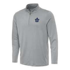 Toronto Maple Leafs - Antigua Reprocess Quarter-Zip Top Gray